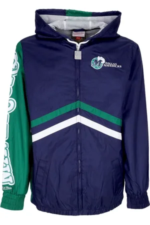 Mitchell & Ness Sweatshirts & Hoodies, Heren, Blauw, S, Sweater met rits