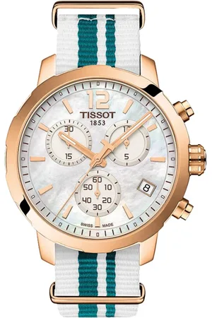 Tissot Accessoires, Heren, Wit, ONE Size, Nylon, Horloge