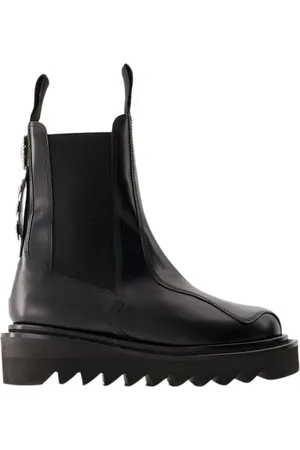 TOGA PULLA Schoenen, Dames, Zwart, 40 EU, Leer, Chelsea Boots