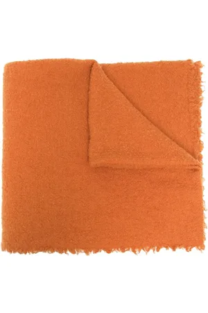 Faliero Sarti Accessoires, Dames, Oranje, ONE Size, Wol, Sjaal