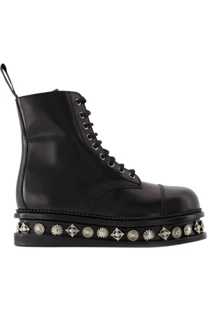 TOGA PULLA Schoenen, Dames, Zwart, 35 EU, Leer, High Boots