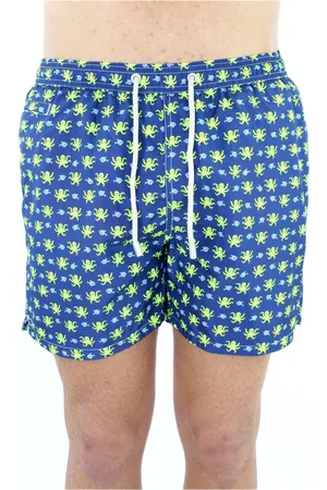 MC2 SAINT BARTH Badkleding, Heren, Blauw, S, Polyester, Shorts