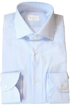 Xacus Overhemden, Heren, Blauw, 3Xl, Shirts