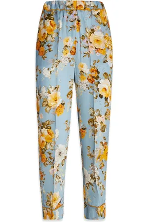 Jucca Broeken, Dames, Blauw, S, Wide Broeken