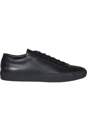 COMMON PROJECTS Schoenen, Heren, Zwart, 44 EU, Leer, Achilles Sportschoenen