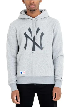 New Era Sweatshirts & Hoodies, Heren, Grijs, M, Hoodies