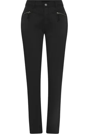 C.ro Jeans, Dames, Zwart, L, Katoen, Skinny Jeans