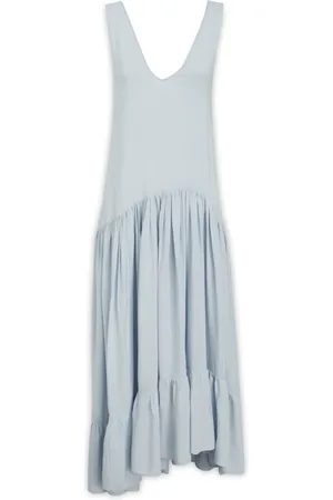 Jucca Kleedjes, Dames, Grijs, 2Xs, Maxi Kleedjes