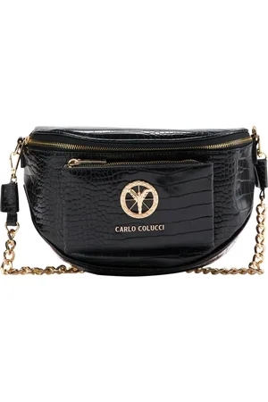 Carlo Colucci Tassen, unisex, Zwart, ONE Size, Shoulder Bags