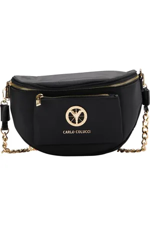 Carlo Colucci Tassen, unisex, Zwart, ONE Size, Shoulder Bags