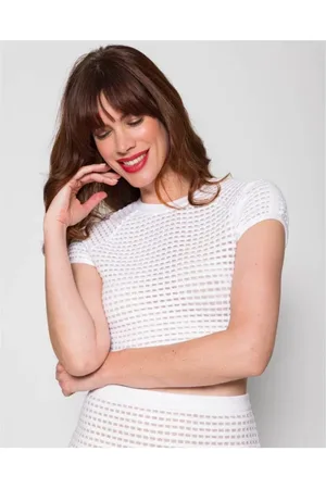 GENNY Blouses & Shirts, Dames, Wit, S, Katoen, Blouses