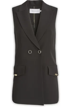 SIMONA CORSELLINI Jassen, Dames, Bruin, S, Vests
