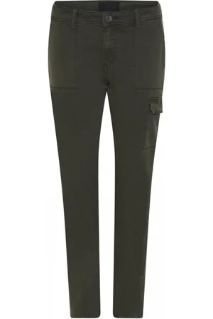 C.ro Jeans, Dames, Groen, 3Xl, Katoen, Skinny Jeans