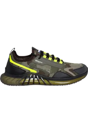 Blauer Schoenen, Heren, Groen, 44 EU, Sportschoenen, Vetersluiting, Effen kleur