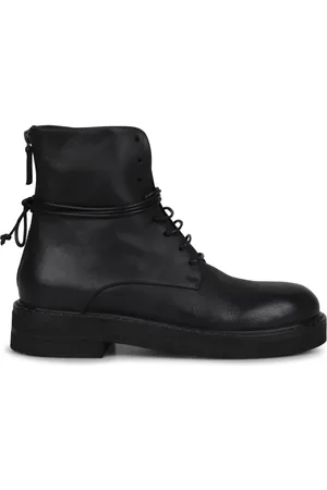 MARSÈLL Schoenen, Dames, Zwart, 40 EU, Leer, Lace-up Boots