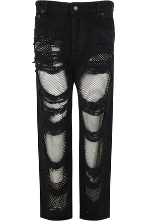DARKPARK Jeans, Dames, Zwart, W26, Denim, Straight Jeans