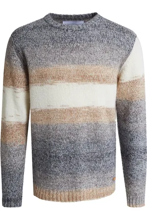 Baldessarini Truien, Heren, Grijs, M, Wol, Supersoft Alpaca Wol Trui