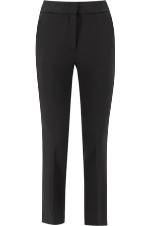 PESERICO SIGN Broeken, Dames, Zwart, M, Rechte Broek