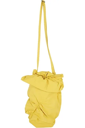 YOHJI YAMAMOTO Tassen, Dames, Geel, ONE Size, Shoulder Bags