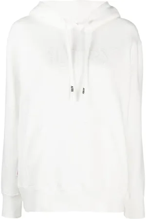 Autry Sweatshirts & Hoodies, Dames, Wit, S, Gezellige Witte Hoodie Icon