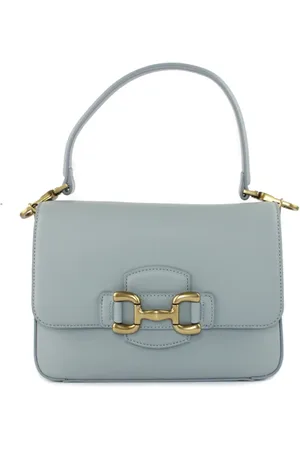 Bibi Lou Tassen, Dames, Blauw, ONE Size, Leer, Blauwe Handtas