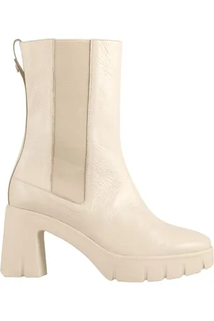 Högl Schoenen, Dames, , 39 EU, Leer, Leren Enkellaarzen voor Dames
