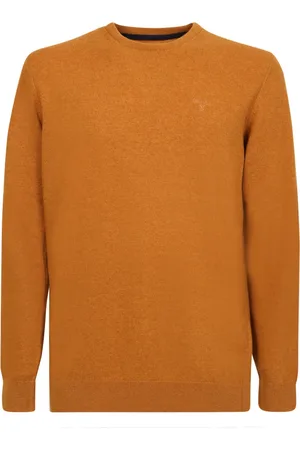 Barbour Sweatshirts & Hoodies, Heren, Oranje, S, Katoen, Trainingsshirt