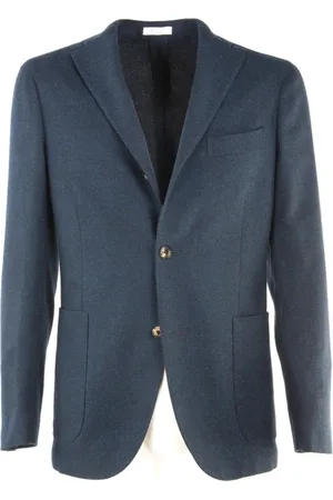 Boglioli Jassen, Heren, Blauw, L, Stijlvolle Jas