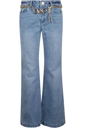 Michael Kors Jeans, Dames, Blauw, S, Katoen, Stijlvol Product voor Alle Gelegenheden