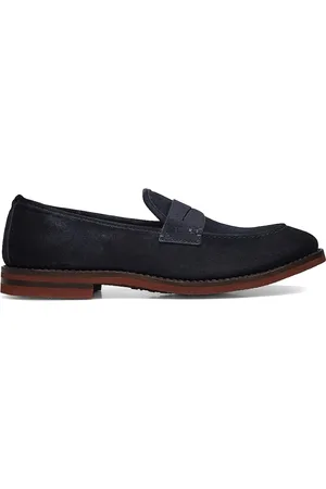 Fabi Schoenen, Heren, Blauw, 43 EU, Suède, Loafers
