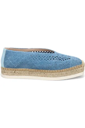 Fabi Schoenen, Dames, Blauw, 39 EU, Suède, Espadrilles