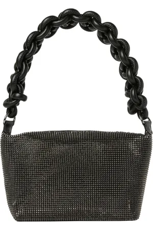 KARA Tassen, Dames, Zwart, ONE Size, Polyester, Shoulder Bags
