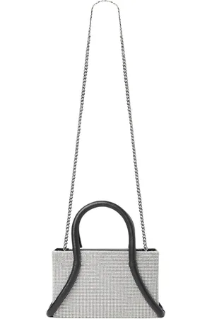 KARA Tassen, Dames, Grijs, ONE Size, Polyester, Shoulder Bags