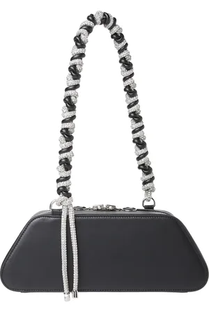 KARA Tassen, Dames, Zwart, ONE Size, Leer, Shoulder Bags