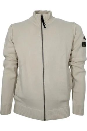 Aeronautica Militare Sweatshirts & Hoodies, Heren, , M, Katoen, Heren Cardigan met Volledige Rits en Toegewijde Patch