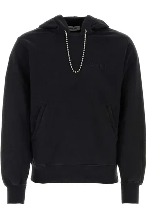 AMBUSH Sweatshirts & Hoodies, Heren, Zwart, S, Katoen, Zwarte katoenen sweatshirt - Stijlvol en comfortabel