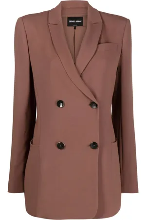 Giorgio Armani Jassen, Dames, Bruin, M, Bruine Jassen voor Heren
