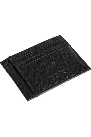 Bikkembergs Accessoires, Heren, Zwart, ONE Size, Leer, Leren portemonnee met kaartsleuven en biljetvakken