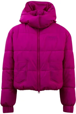 Moschino Jassen, Dames, Roze, S, Fuchsia Bomberjack met Rits