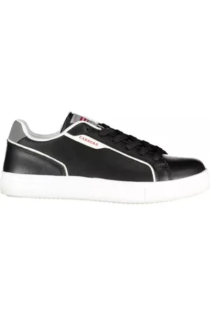 Carrera Schoenen, Heren, Zwart, 43 EU, Contrast Logo Sneaker voor Heren