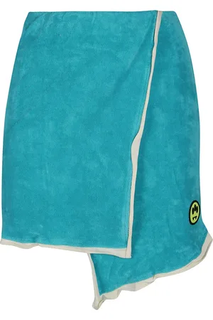 BARROW Rokken, Dames, Blauw, M, Pauwenveren Spons Rok