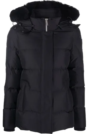 Moose Knuckles Jassen, Dames, Zwart, L, Zwart W Cloud 3Q SH