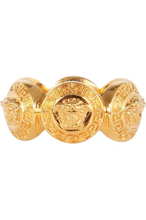 VERSACE Accessoires, Dames, Geel, 56 MM, Ring