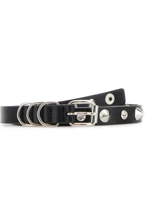 Alessandra Rich Accessoires, Dames, Zwart, 80 CM, Stijlvolle Riem voor Vrouwen