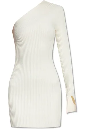 AERON Kleedjes, Dames, Wit, L, Polyester, Kleedjes