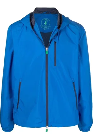 save the duck Jassen, Heren, Blauw, S, Polyester, David Windbreaker Jas