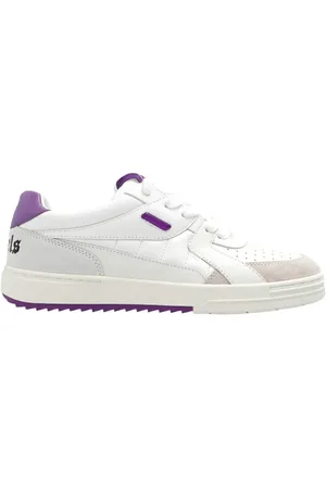 Palm Angels Schoenen, Dames, Wit, 36 EU, Leer, University` Sneakers