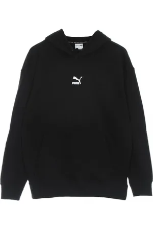 PUMA Sweatshirts & Hoodies, Heren, Zwart, M, Klassieke Hoodie