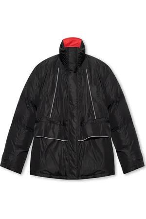 Balenciaga Jassen, Heren, Zwart, L, Polyester, Oversized jas