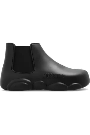 Moschino Schoenen, Dames, Zwart, 39 EU, Rain Boots